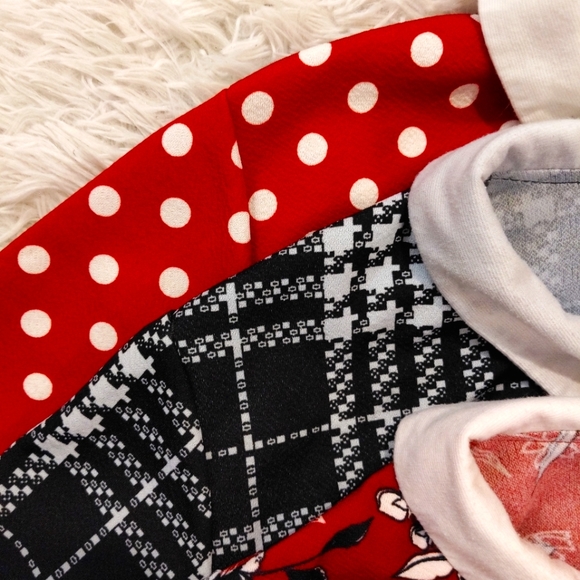 Women's Plus Size Red/Floral Printed Midi - Picture 4 of 9